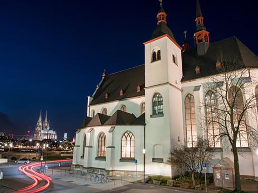 St. Heribert Basilika in Köln Deutz. Quelle: RheinEnergie AG.