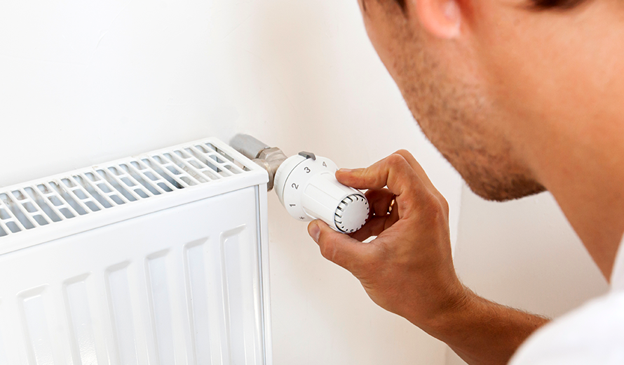 Thermostat mit Bajonettverschluss