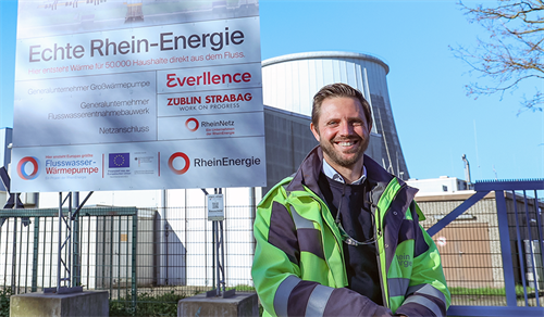 „Wir betreten Neuland“: Projektleiter Alexander Felk über Europas größte Flusswasserwärmepumpe 