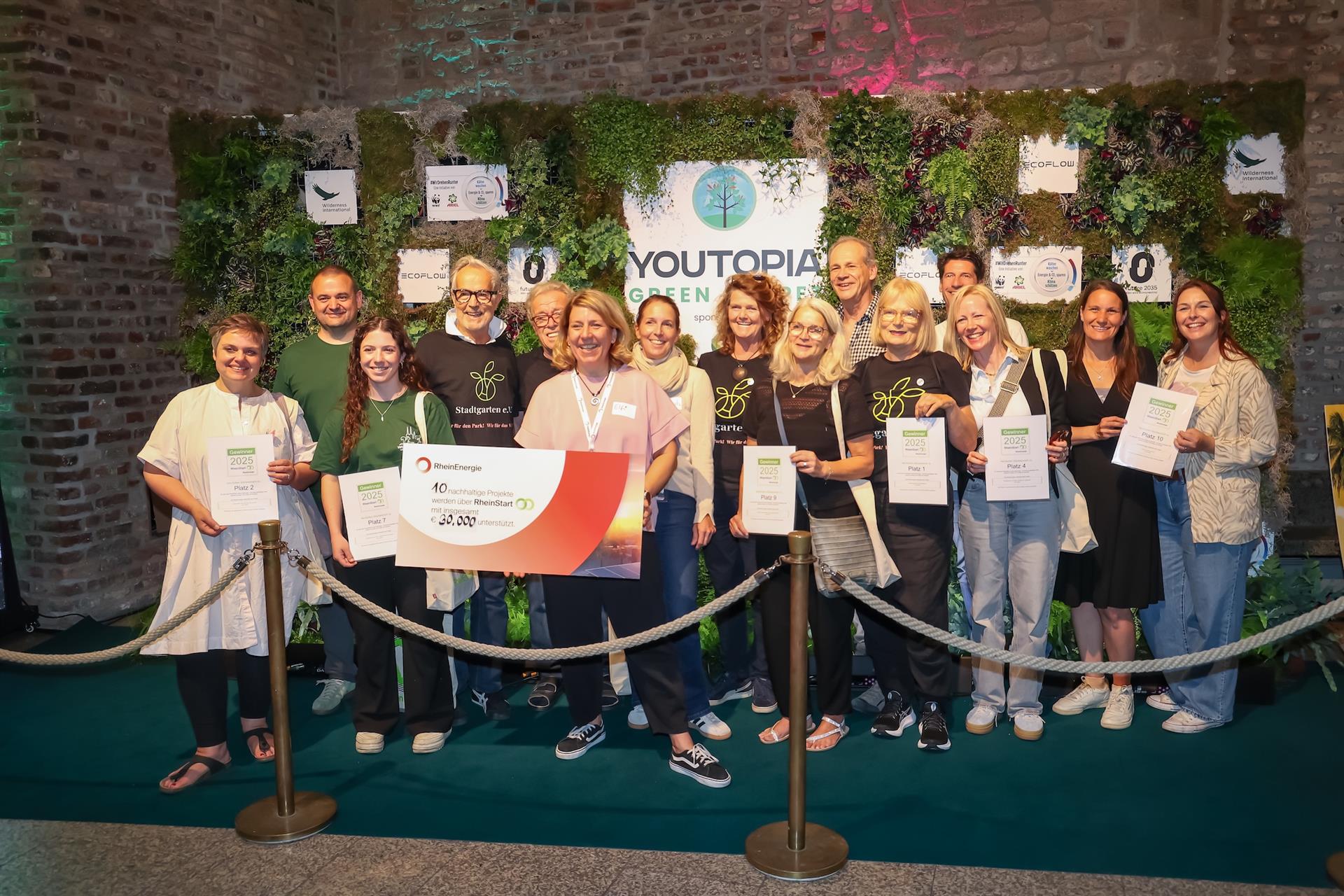 RheinStart 2025: 17.820 Stimmen für grüne Projekte in Köln