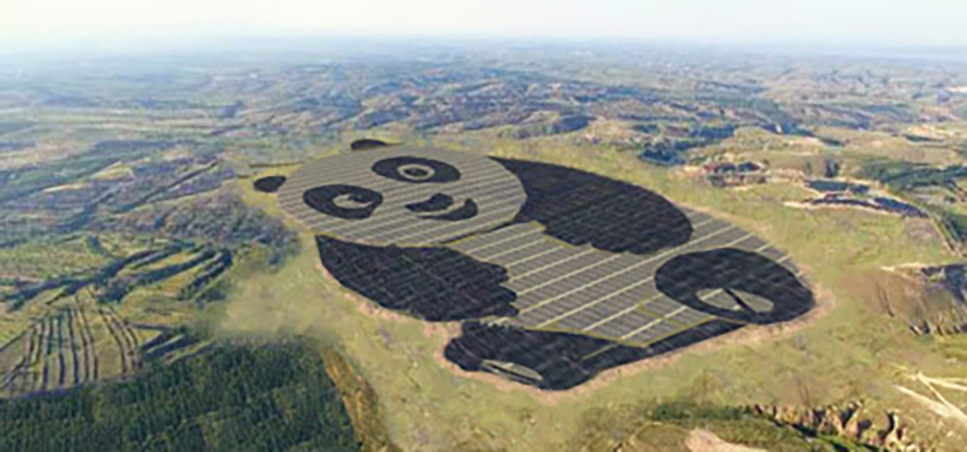 Panda-Solarpark geht in China ans Netz